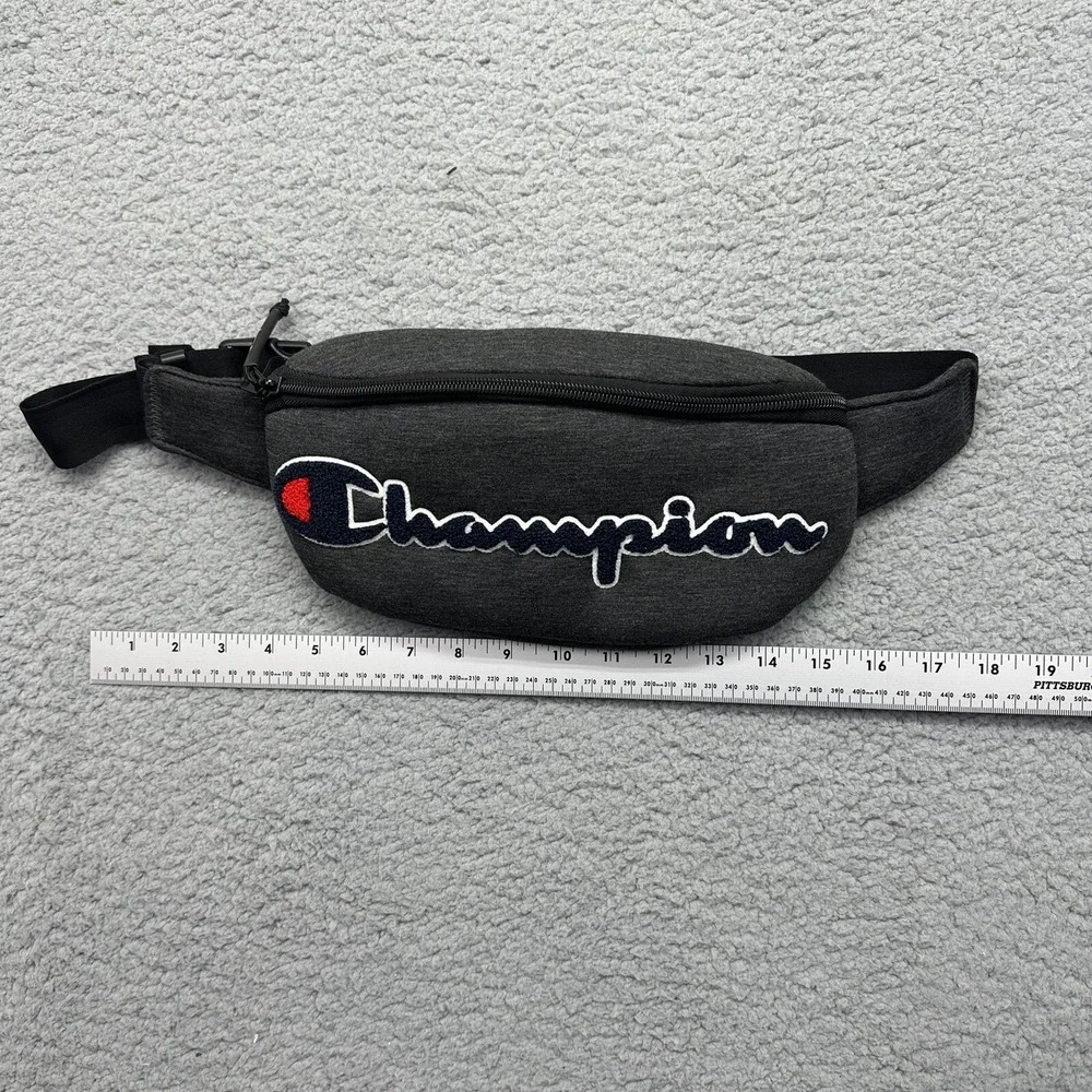 Champion CH1033-020 Prime Bag Slingpack Fanny Pack Dark Grey Felt Patch OSFA
